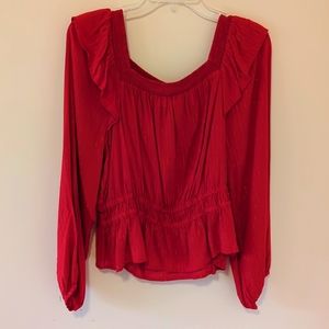 Universal thread shimmer blouse